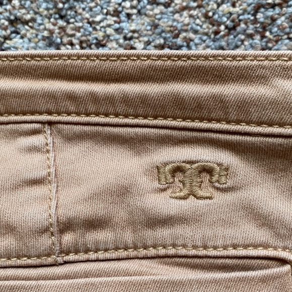 Tory Burch Riding Pants Women's Size 28 Low Rise Skinny Stretch Zip Pocket Brown - Picture 3 of 9